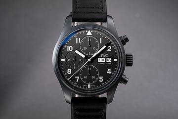2021 IWC Pilot's Watch Chronograph Edition "Tribute to 3705" IW387905 with Box and Papers 