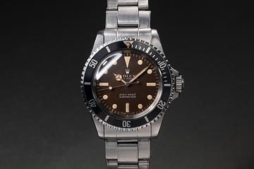 1966 Rolex Submariner 5513 Meters First Tropical Dial
