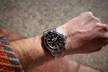 1963 Rolex PCG Submariner 5513 Gilt Underline Chapter Ring Dial 