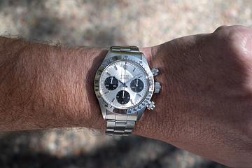 1975 Rolex Daytona 6265 Silver Dial with Box & Papers 
