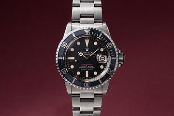 1970 Rolex Red Submariner 1680 MK 5 Dial 