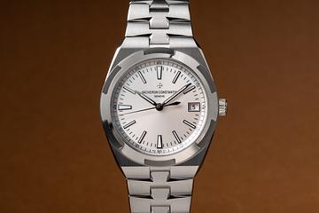 2018 Vacheron Constantin Overseas 4500V Silver Dial with Box and Papers