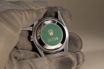 1996 Rolex DateJust 16234 Arabic MOP Dial | Tropical Watch