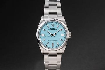 2025 Rolex Oyster Perpetual 126000 Turquoise Dial with Box & Papers