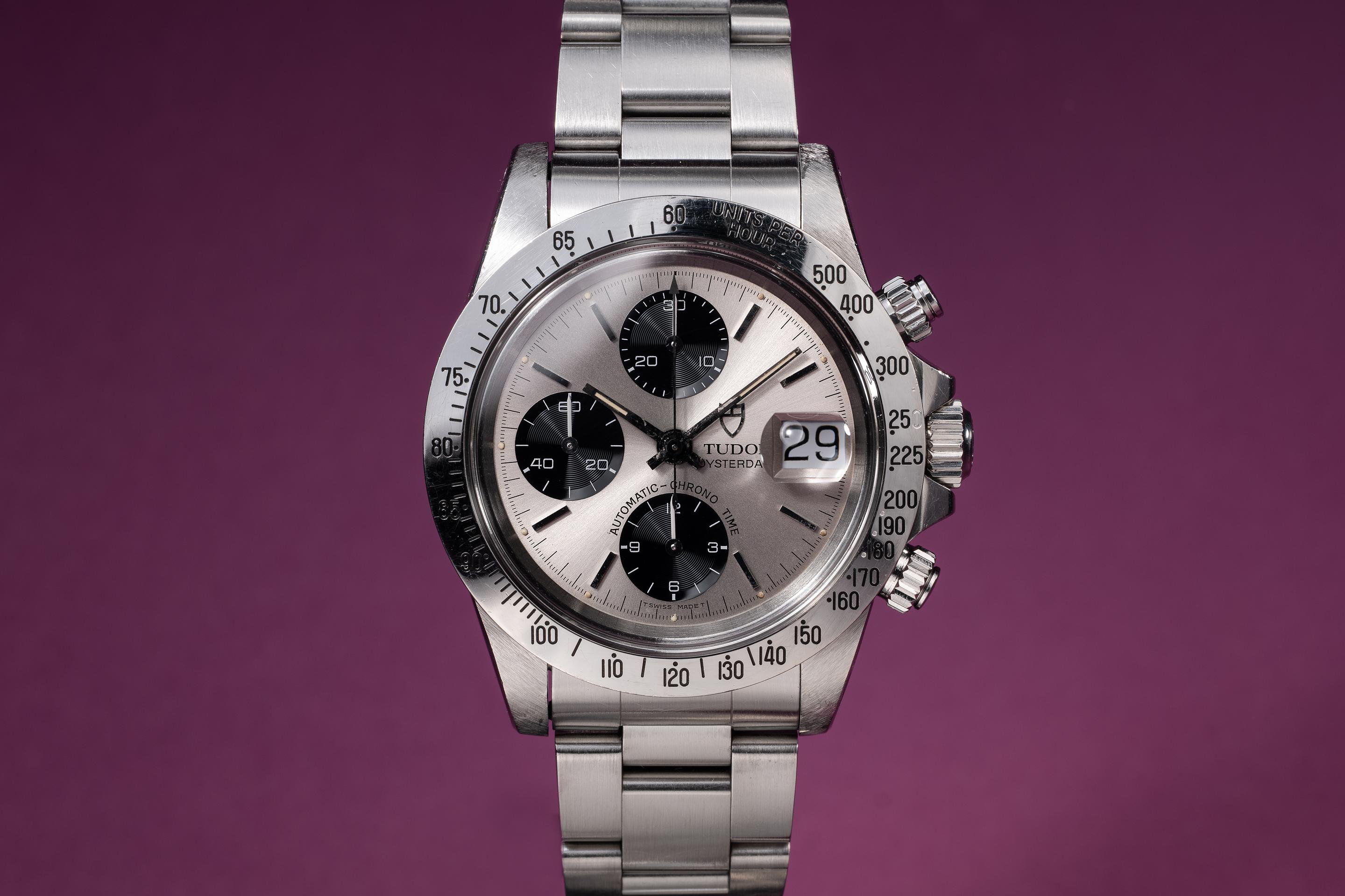 1994 Tudor OysterDate Big Block 79180 Silver Dial | Tropical Watch