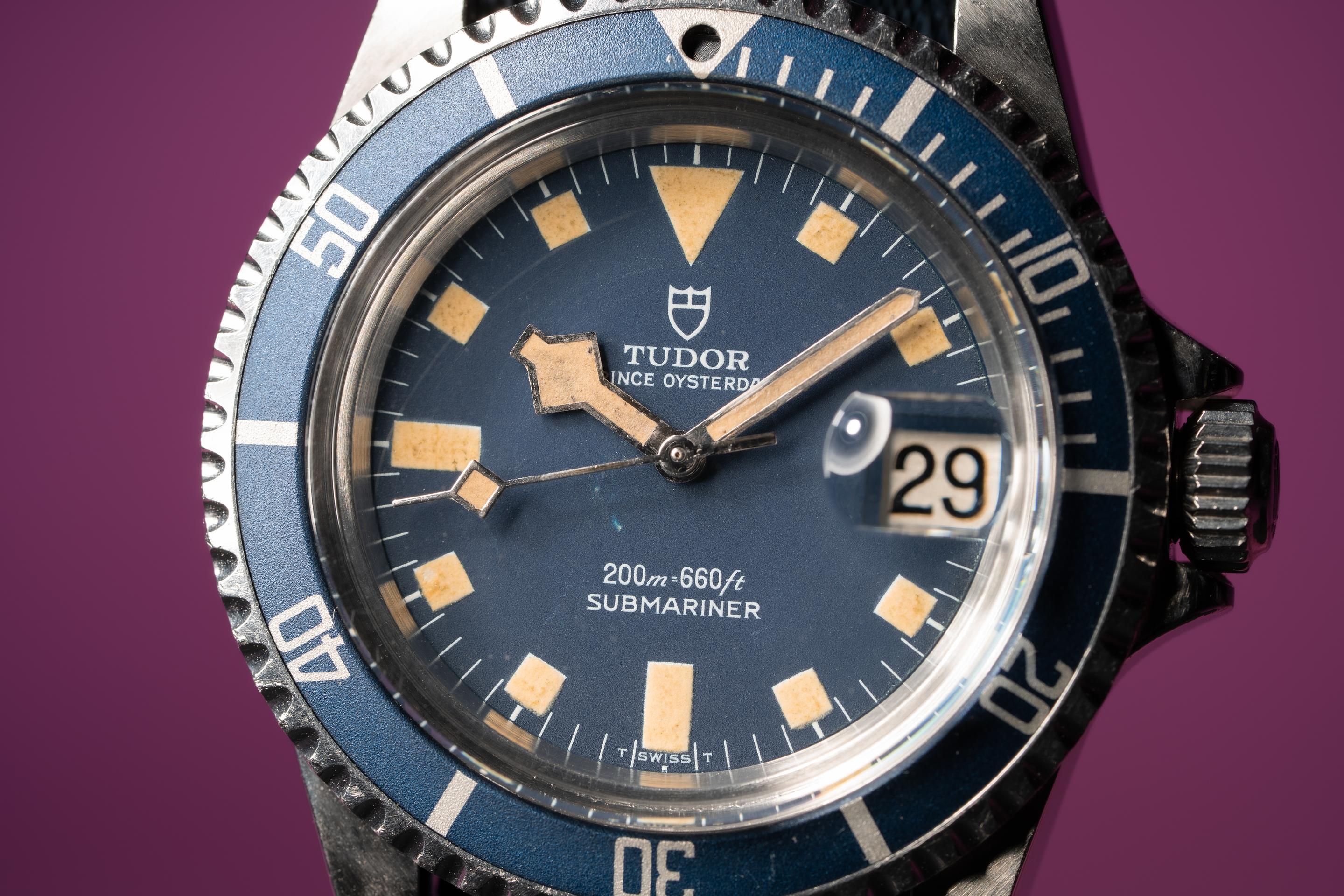 1979 Tudor Snowflake Submariner 94110 Blue Dial | Tropical Watch
