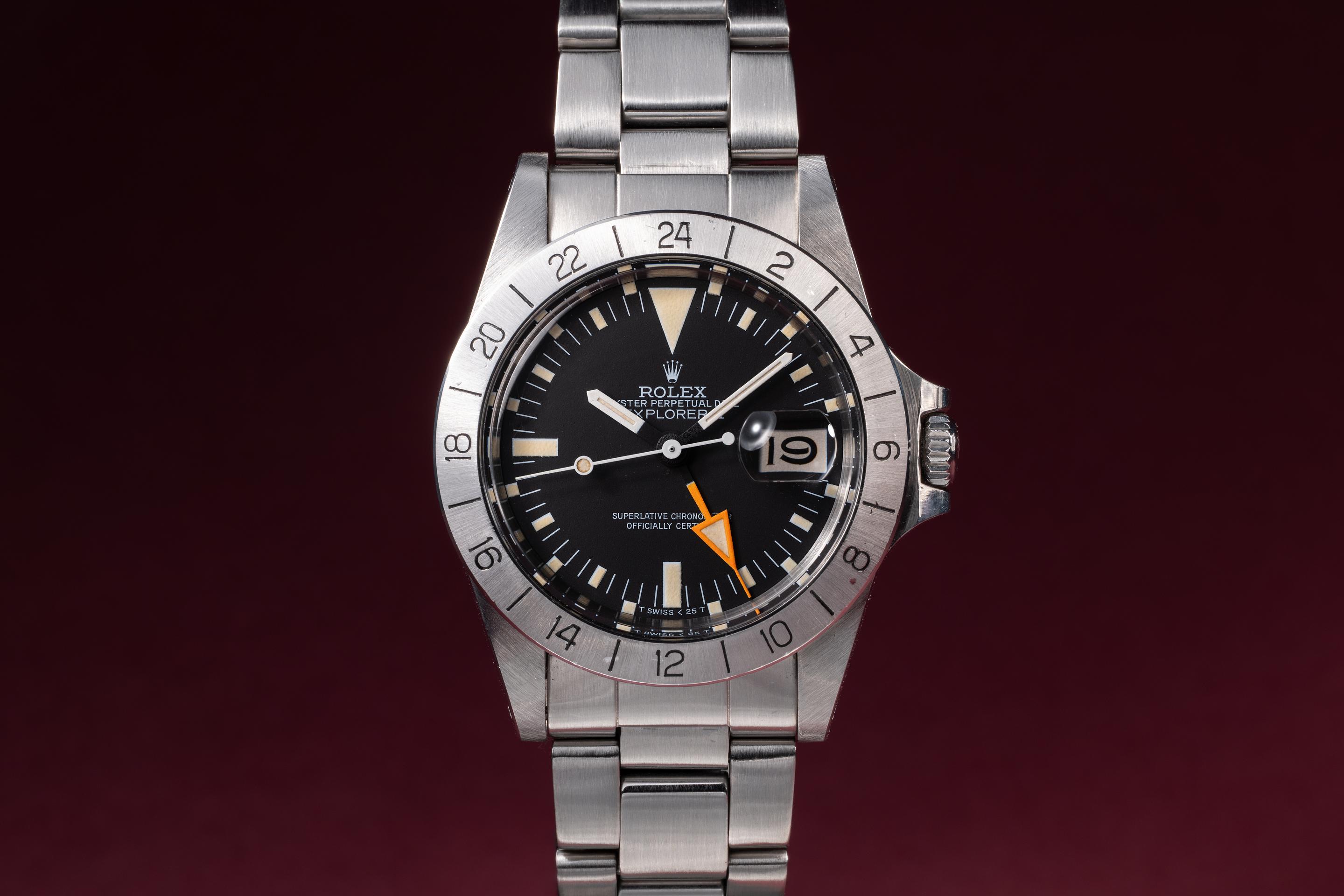マロチ Mk1 'Straight Hand' 1655 Rolex Explorer II – Hairspring