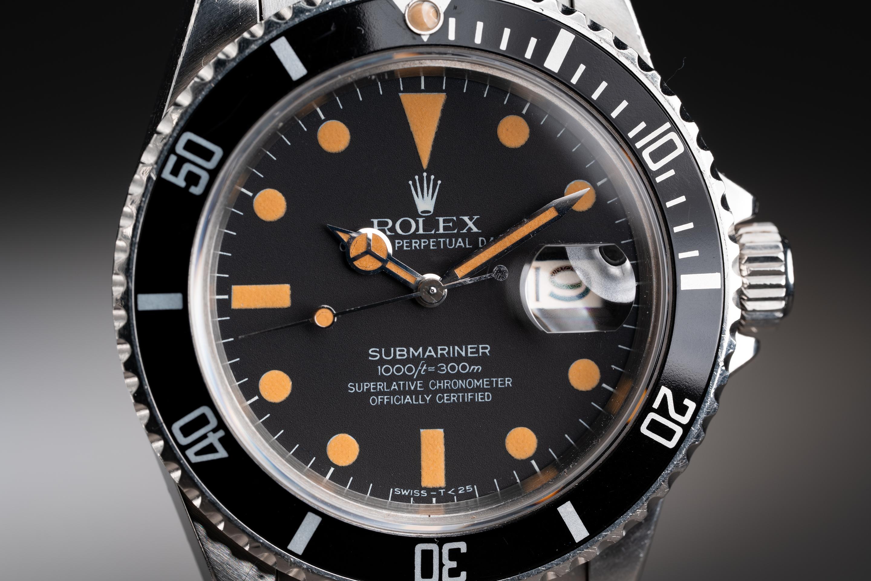 1980 Rolex Submariner 16800 Matte Dial | Tropical Watch