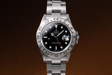 2006 Rolex Explorer II 16570 Black Dial