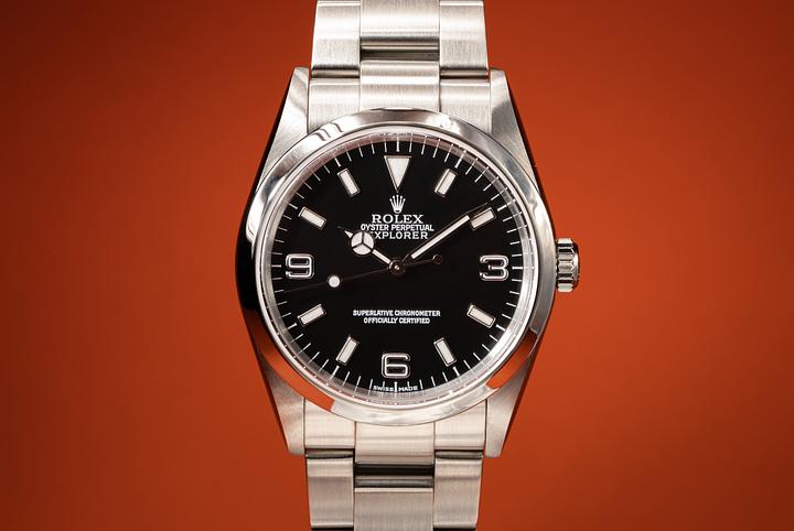 2001 Rolex Explorer 114270 | Tropical Watch