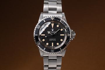 1980 Rolex Submariner 5513 MK 3 Maxi 
