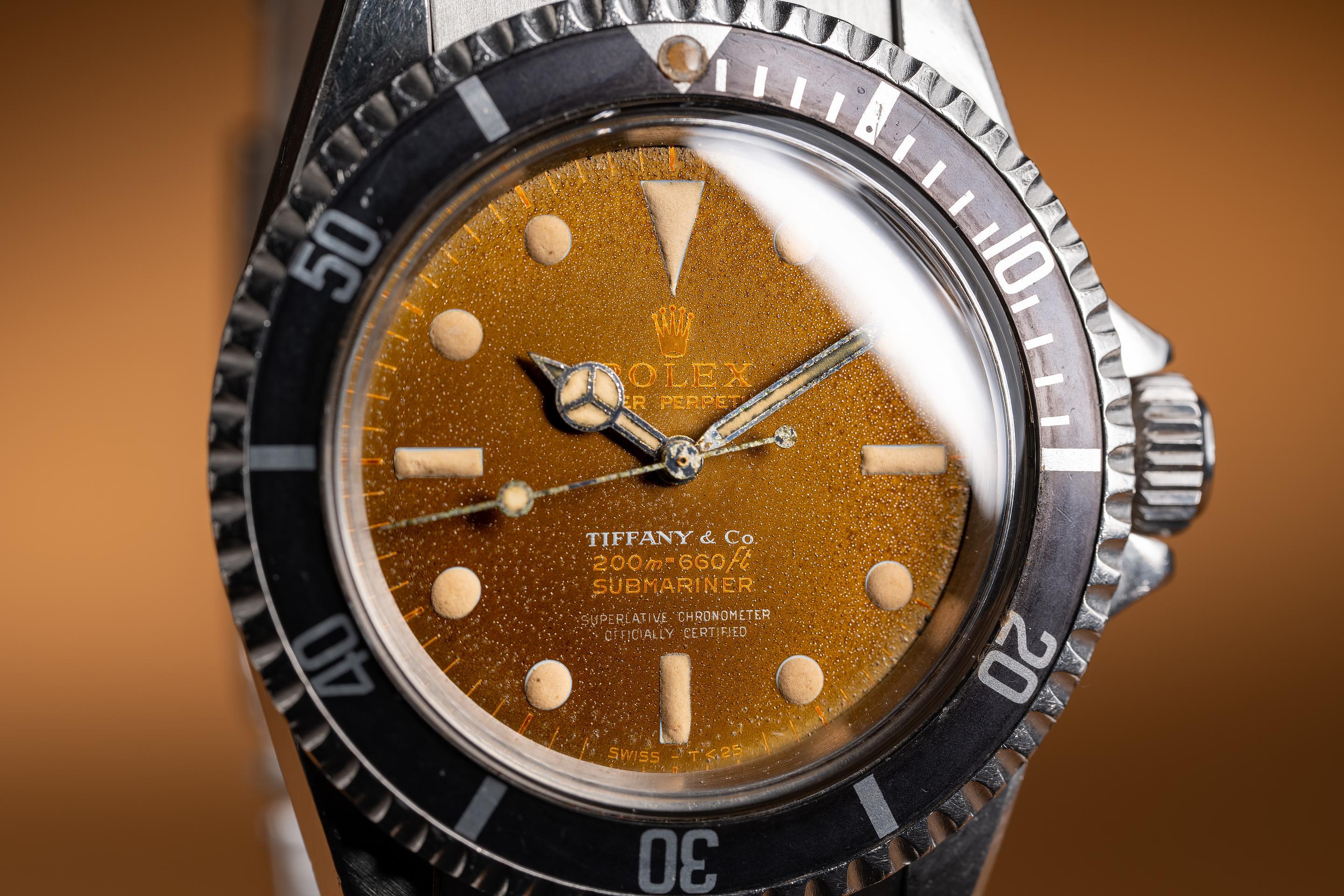 1965 Rolex Submariner 5512 Gilt Tiffany & Tropical Dial