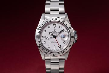 1993 Rolex Explorer II 16570 White Dial 
