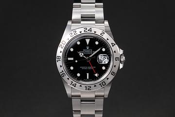 NOS 2009 Rolex Explorer II Black Dial with Box & Papers