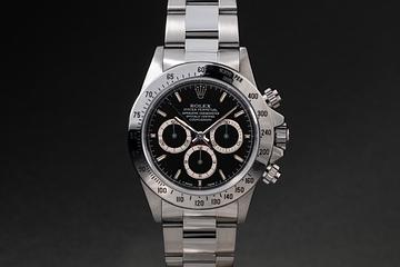 1995 Rolex Zenith Daytona 16520 Black Dial