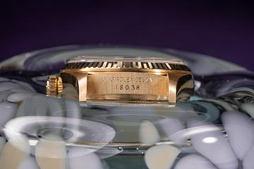 1986 Rolex 18K YG Day-Date 18038 Lemon Diamond Dial with Papers