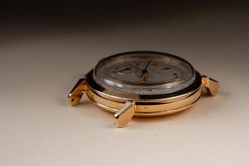 1955 Patek Philippe 18K YG Chronograph 1579 with Extract from the
