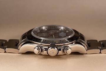 2019 Rolex 18K WG Daytona 116509 Tahitian MOP Diamond Dial with