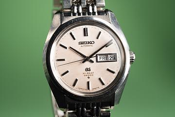 Grand Seiko Day Date 6146-8000 | Tropical Watch