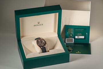 2021 18K RG Rolex Daytona 116515 Sundust Diamond Dial with
