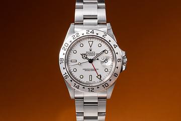 1996 Rolex Explorer II 16570 White Dial with Papers