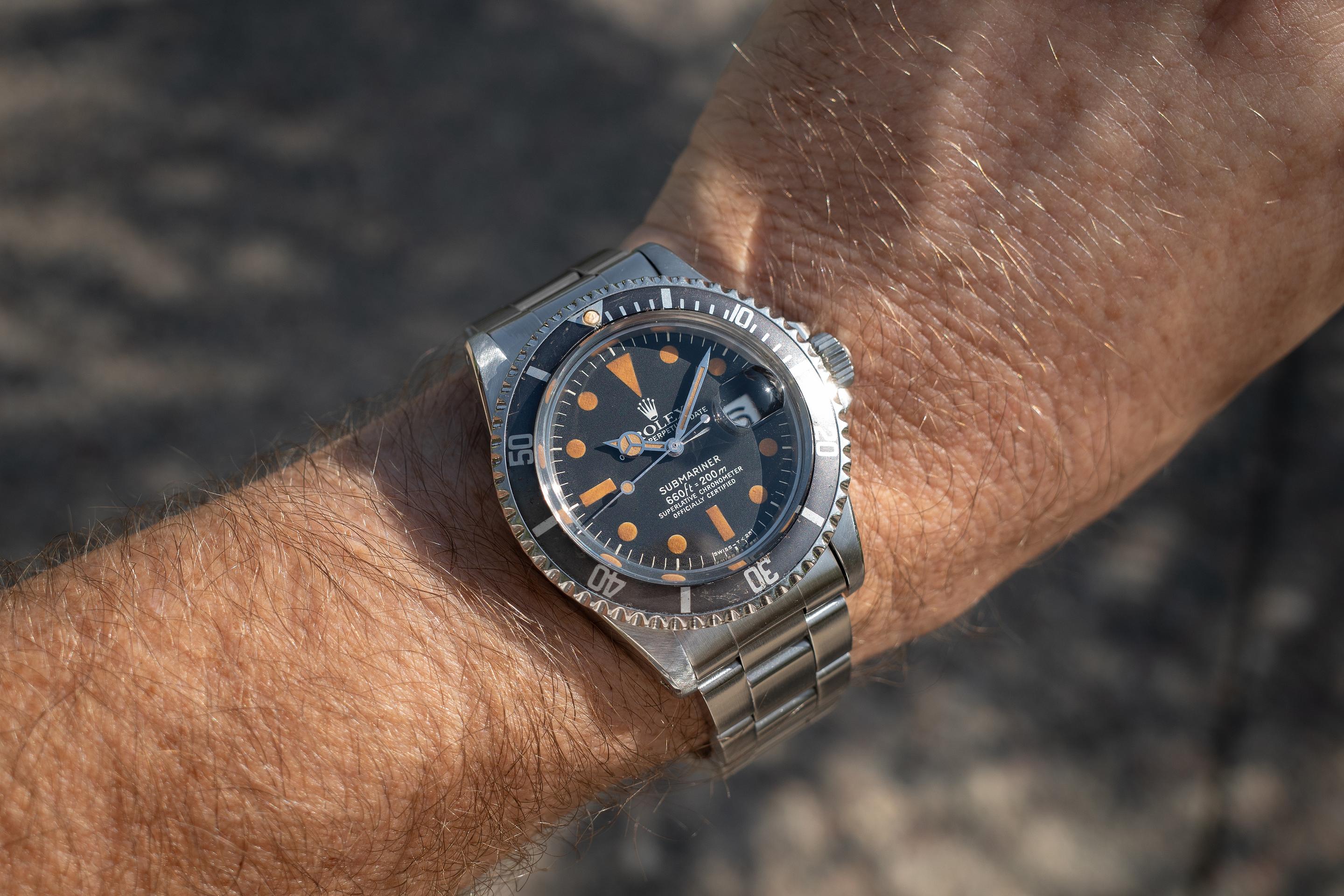 1975 Rolex Submariner 1680 MK 1 Pumpkin Dial | Tropical Watch