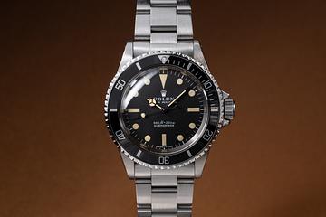 1971 Rolex Submariner 5513 Serif Dial