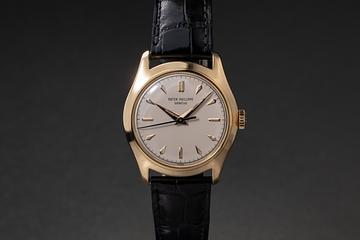 1953 Patek Philippe 18K YG Calatrava 2533J Beige Luminous Dial with Archive Papers