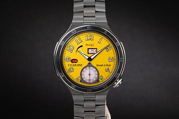2020 F.P. Journe Titanium Linesport Automatic Reserve Yellow Dial with Box and Papers 
