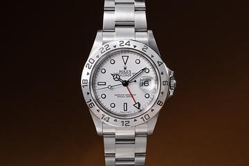 2007 Rolex 3186 Explorer II 16570 with Box, Papers & RSC