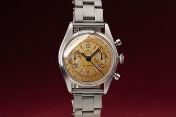 1946 Rolex Oyster Chronograph 4500 Silver Tropical Dial
