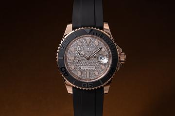 Rolex 18K RG Yacht-Master 116655 Diamond Dial