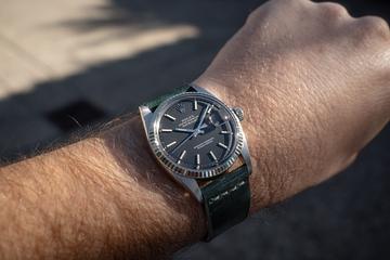 1966 Rolex DateJust 1601 Matte Black Dial