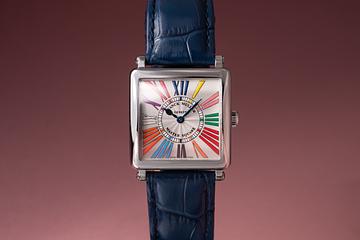 Franck Muller Master Square 6002LQZ Color Dreams Roman Dial
