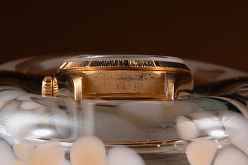 PSーLOVE 1988 Rolex 18K YG Day-Date 18078 Blue Vignette Diamond Dial