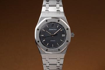 Audemars Piguet Royal Oak 14790ST Series 3 Black Dial with Box & Papers