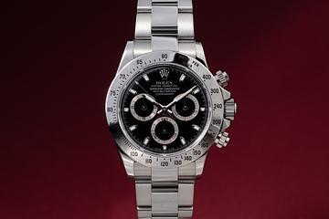 2008 Rolex Daytona 116520 Black Dial 
