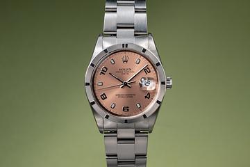 2000 Rolex Date 15210 Salmon Dial