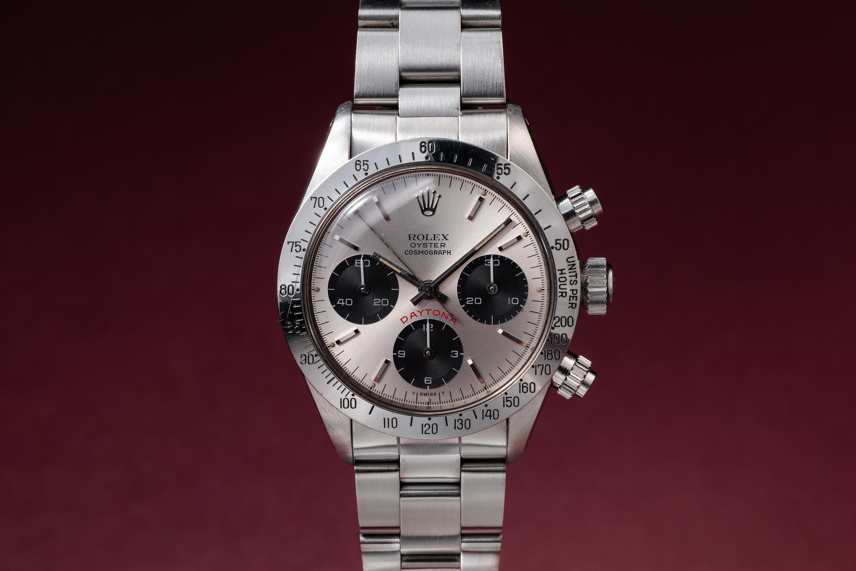 5/22 rek様 1978 Rolex Daytona 6265 Silver Big Red Dial | Tropical Watch