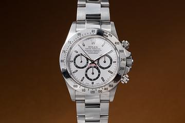 1999 Rolex Zenith Daytona 16520 White Dial 