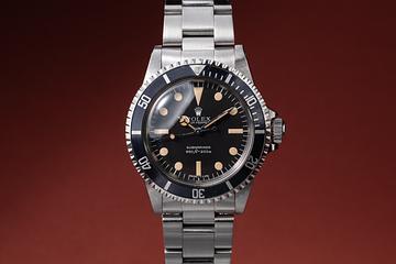 1979 Rolex Submariner 5513 Mark 3 Maxi "Lollipop" Dial