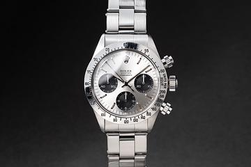 1975 Rolex Daytona 6265 Silver Dial with Box & Papers 