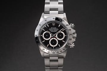 1989 Rolex Daytona 16520 Inverted 6 Black Dial