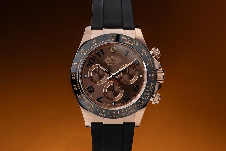 2019 Rolex 18K RG Daytona 116515LN Chocolate Dial with Papers