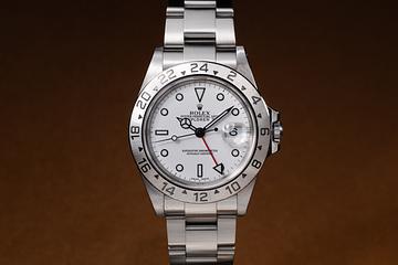 2000 Rolex Explorer II 16570 White Dial