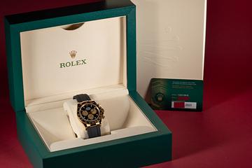 2023 Rolex 18K YG Daytona 126518LN Black Dial with Box and Papers