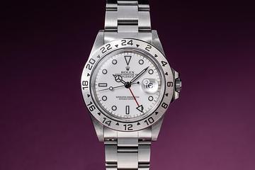 1999 Rolex Explorer II 16570 White Dial with Box and Papers