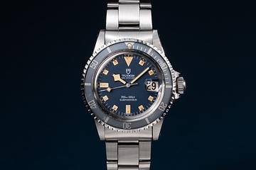 1981 Tudor Submariner 94110 Blue Snowflake Dial 