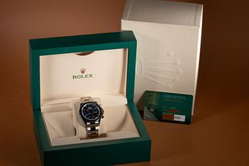 2025 Rolex 18K WG Daytona 126509 Bright Blue Dial with Box and