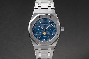 2006 Audemars Piguet Royal Oak Day-Date Moon Phase 25594ST with Papers